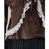 レース付きベロアボレロキャミセット | NICE CLAUP / OLIVE des OLIVE　OUTLET | 詳細画像8 