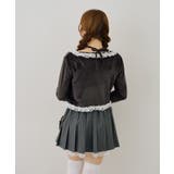 レース付きベロアボレロキャミセット | NICE CLAUP / OLIVE des OLIVE　OUTLET | 詳細画像15 