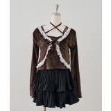 レース付きベロアボレロキャミセット | NICE CLAUP / OLIVE des OLIVE　OUTLET | 詳細画像21 