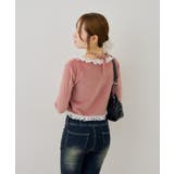 レース付きベロアボレロキャミセット | NICE CLAUP / OLIVE des OLIVE　OUTLET | 詳細画像30 