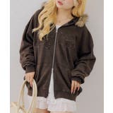 フェイクファー付ピグメントパーカー | NICE CLAUP / OLIVE des OLIVE OUTLET | 詳細画像23