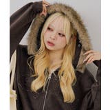 フェイクファー付ピグメントパーカー | NICE CLAUP / OLIVE des OLIVE OUTLET | 詳細画像29