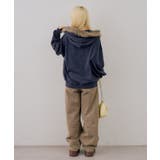 フェイクファー付ピグメントパーカー | NICE CLAUP / OLIVE des OLIVE OUTLET | 詳細画像35