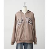 裏毛配色ロゴジップパーカー | NICE CLAUP / OLIVE des OLIVE OUTLET | 詳細画像14