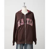 裏毛配色ロゴジップパーカー | NICE CLAUP / OLIVE des OLIVE OUTLET | 詳細画像15