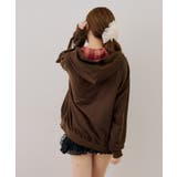裏毛配色ロゴジップパーカー | NICE CLAUP / OLIVE des OLIVE OUTLET | 詳細画像22