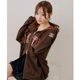 裏毛配色ロゴジップパーカー | NICE CLAUP / OLIVE des OLIVE OUTLET | 詳細画像24
