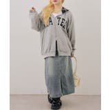 裏毛配色ロゴジップパーカー | NICE CLAUP / OLIVE des OLIVE OUTLET | 詳細画像27