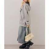 裏毛配色ロゴジップパーカー | NICE CLAUP / OLIVE des OLIVE OUTLET | 詳細画像29