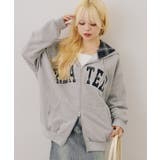 裏毛配色ロゴジップパーカー | NICE CLAUP / OLIVE des OLIVE OUTLET | 詳細画像32