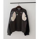 柄3 | ゆるキャラひょっこり袖スエットプルオーバー | NICE CLAUP / OLIVE des OLIVE　OUTLET