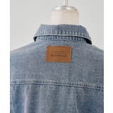 袖レースアップリボンデニムジャケット | NICE CLAUP / OLIVE des OLIVE OUTLET | 詳細画像10