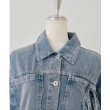 袖レースアップリボンデニムジャケット | NICE CLAUP / OLIVE des OLIVE OUTLET | 詳細画像12