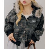 ファー付パーカーブルゾン | NICE CLAUP / OLIVE des OLIVE　OUTLET | 詳細画像10 