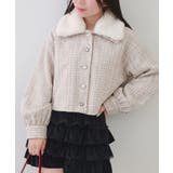 ラメツイードファー付ジャケット | NICE CLAUP / OLIVE des OLIVE OUTLET | 詳細画像5