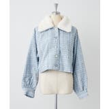ラメツイードファー付ジャケット | NICE CLAUP / OLIVE des OLIVE OUTLET | 詳細画像7