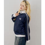 ハート刺繍袖ライン配色ブルゾン | NICE CLAUP / OLIVE des OLIVE OUTLET | 詳細画像9
