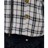 ツイードファーフェイクファー衿ブルゾン | NICE CLAUP / OLIVE des OLIVE　OUTLET | 詳細画像9 
