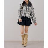 ツイードファーフェイクファー衿ブルゾン | NICE CLAUP / OLIVE des OLIVE　OUTLET | 詳細画像12 