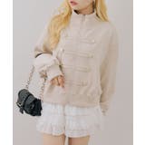 ダブル釦トラックブルゾン | NICE CLAUP / OLIVE des OLIVE　OUTLET | 詳細画像9 
