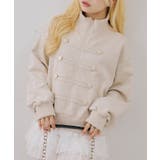 ダブル釦トラックブルゾン | NICE CLAUP / OLIVE des OLIVE　OUTLET | 詳細画像13 