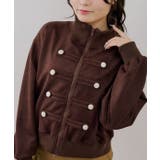 ダブル釦トラックブルゾン | NICE CLAUP / OLIVE des OLIVE　OUTLET | 詳細画像19 