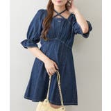 【丈の長さを選べる】ホルター付ウエストマークワンピース | NICE CLAUP / OLIVE des OLIVE　OUTLET | 詳細画像1 