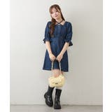【丈の長さを選べる】ホルター付ウエストマークワンピース | NICE CLAUP / OLIVE des OLIVE　OUTLET | 詳細画像5 