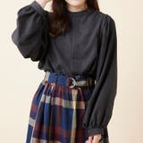ブラック | 2WAY・マイクロコールブラウス | OLIVE des OLIVE OUTLET