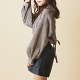 コール後リボンたけのこタックブラウス | OLIVE des OLIVE OUTLET | 詳細画像4