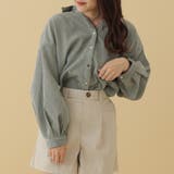 コール後リボンたけのこタックブラウス | OLIVE des OLIVE OUTLET | 詳細画像1
