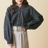 スミクロ | コール後リボンたけのこタックブラウス | OLIVE des OLIVE OUTLET