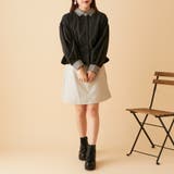 ガンクラブ衿袖クレリックペプラムブラウス | OLIVE des OLIVE OUTLET | 詳細画像11