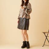 ガンクラブ衿袖クレリックペプラムブラウス | OLIVE des OLIVE OUTLET | 詳細画像16