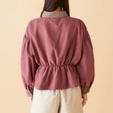 ガンクラブ衿袖クレリックペプラムブラウス | OLIVE des OLIVE OUTLET | 詳細画像21