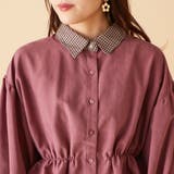 ガンクラブ衿袖クレリックペプラムブラウス | OLIVE des OLIVE OUTLET | 詳細画像22