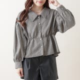 TRガンクラブBIG衿ブラウス | OLIVE des OLIVE OUTLET | 詳細画像1