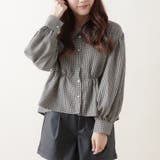 TRガンクラブBIG衿ブラウス | OLIVE des OLIVE OUTLET | 詳細画像2