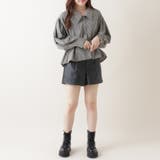 TRガンクラブBIG衿ブラウス | OLIVE des OLIVE OUTLET | 詳細画像5