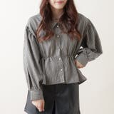 ブラウン | TRガンクラブBIG衿ブラウス | OLIVE des OLIVE OUTLET