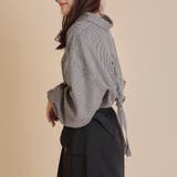 TRガンクラブBACKリボンブラウス | OLIVE des OLIVE OUTLET | 詳細画像3