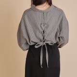 TRガンクラブBACKリボンブラウス | OLIVE des OLIVE OUTLET | 詳細画像4