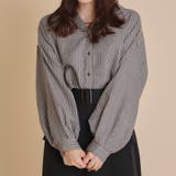 ブラウン | TRガンクラブBACKリボンブラウス | OLIVE des OLIVE OUTLET