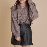 TRガンクラブBACKリボンブラウス | OLIVE des OLIVE OUTLET | 詳細画像1