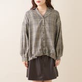 【大人気】TRグレンチェックBACKループたけのこブラウス | OLIVE des OLIVE OUTLET | 詳細画像17