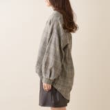 【大人気】TRグレンチェックBACKループたけのこブラウス | OLIVE des OLIVE OUTLET | 詳細画像18