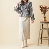 グレンチェッククロス衿ブラウス | OLIVE des OLIVE OUTLET | 詳細画像11