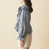 グレンチェッククロス衿ブラウス | OLIVE des OLIVE OUTLET | 詳細画像15