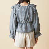 グレンチェッククロス衿ブラウス | OLIVE des OLIVE OUTLET | 詳細画像16