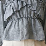 グレンチェッククロス衿ブラウス | OLIVE des OLIVE OUTLET | 詳細画像19